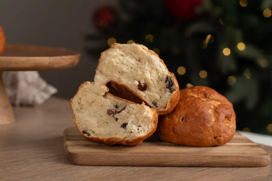 Boller med rosiner