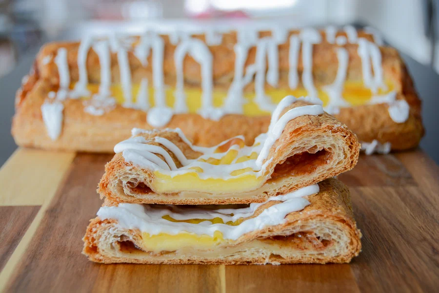 Wienerstang med eple