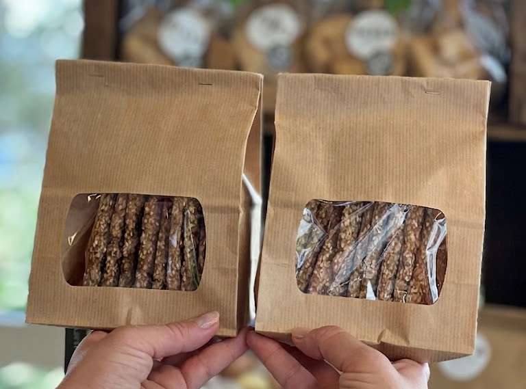Knekkebrød med frø 