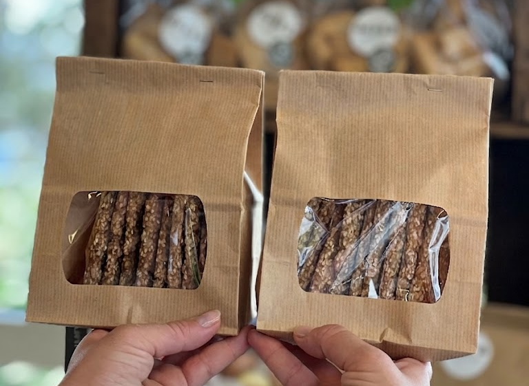 Knekkebrød med frø