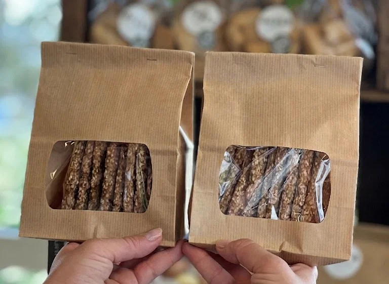 Knekkebrød med frø