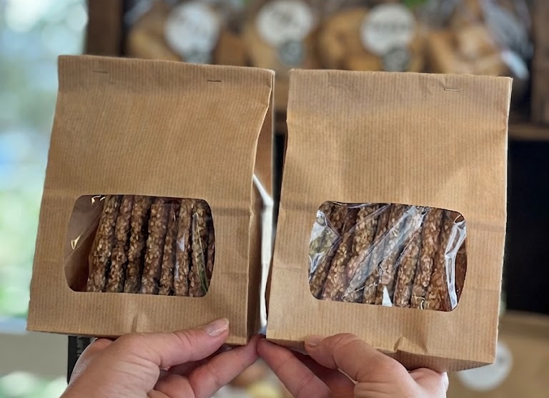 Knekkebrød med frø